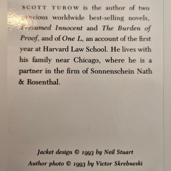 Scott Turrow Pleading Guilty Home Accents Cofffe Table Books - Picture 10 of 11